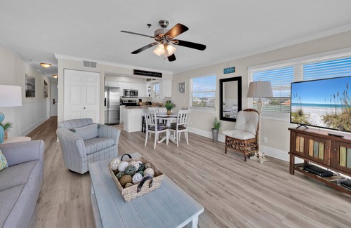 Seagrove Beach House | Third Floor End Unit, Beach service included, 2 chairs & 1 umbrella, Mar-Oct