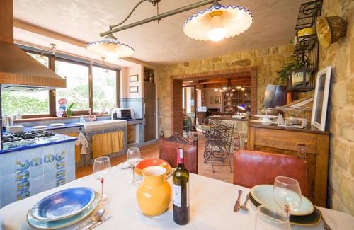 Castelbuono House | This charming vacation home is located just outside the medieval center of Castelbuono.