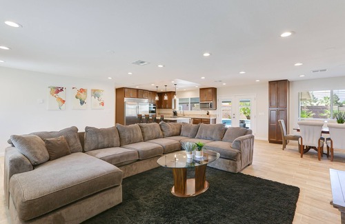North Las Vegas House | This Home Sleeps 20-26 People Comfortably with Pool and Lots of Extra Amenities