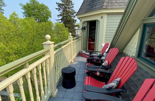 Chautauqua Condo | This luxurious and enchanting Penthouse Suite in the historic 1887 Aldine House in Chautauqua Institution