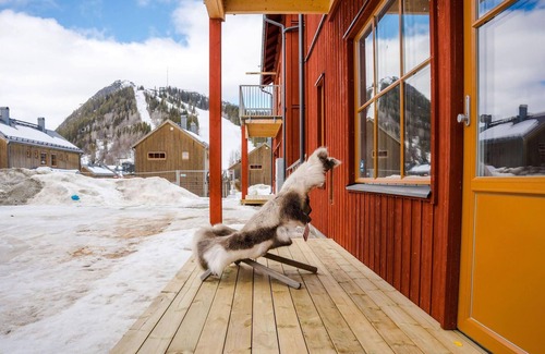 Funasdalen Apartment | This modern, fully equipped vacation apartment is located in the mountain village of Funäsdalen.