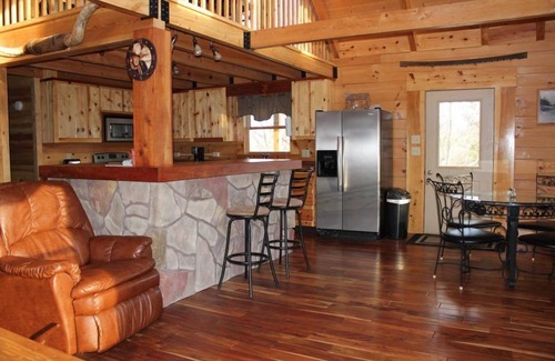 Luray Cabin | This property is located on a 65 acre farm on the Shenandoah River.