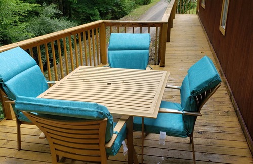 Shelby Gap Cabin | This secluded cabin is tucked away in the mountains. With a handicap access ramp
