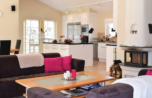 Skummesloevsstrand House | This spacious vacation home is located only 600 m from the sea.