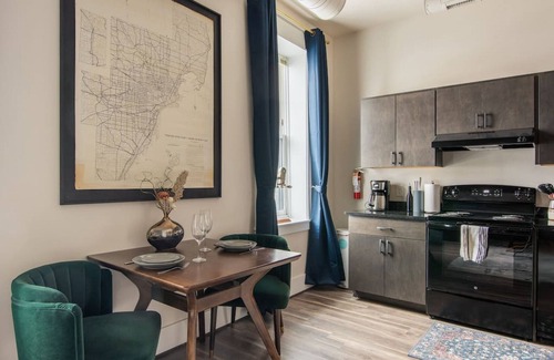 Ypsilanti Apartment | Thompson 202 · Beautiful Luxury Loft - Heart of Depot Town