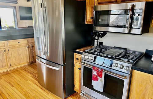 Ocracoke House | Three-bedroom house with views, decks, golf cart and home gym!