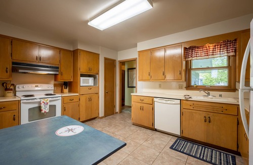 Baileys Harbor House | Three Bedroom Lake House with Boat Dock