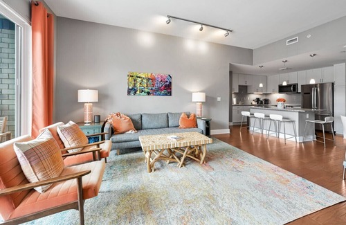 South French Broad Condo | Three Bedroom Three Bath Downtown Gem
