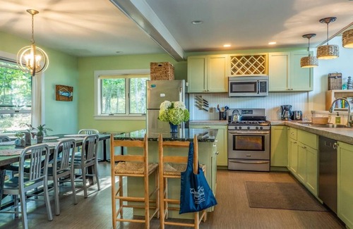 Salsbury Cove Cottage | Three cottages for family time, NEW dock and firepit on the ocean near ACADIA!