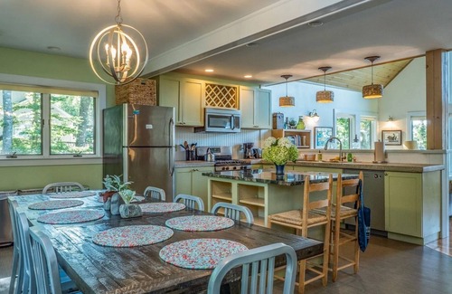 Salsbury Cove Cottage | Three cottages for family time, NEW dock and firepit on the ocean near ACADIA!
