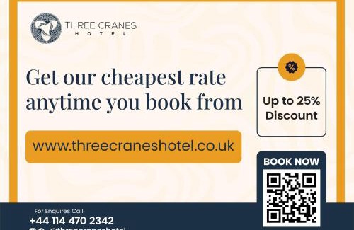 Sheffield City Centre Hotel | Three Cranes Serviced Apartments