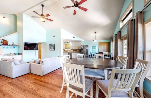 Orange Beach House | Three-story waterfront getaway with AC, WiFi, & two decks - dogs ok