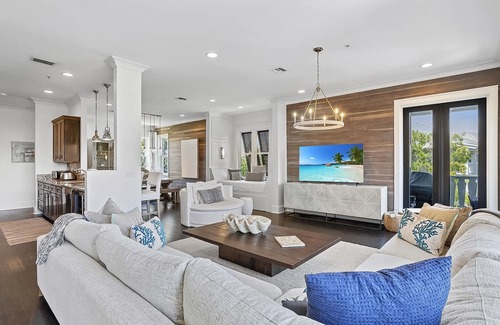 Rosemary Beach House | Thyme & Place - Breathtaking Sunsets Over Rosemary from the 4th Floor Deck!