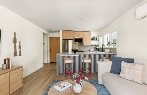 Sand Section Condo | Tide House - Unit C | Modern Seaside 1BD w Parking
