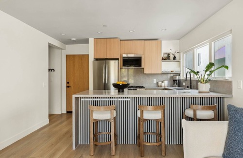 Sand Section Condo | Tide House - Unit C | Modern Seaside 1BD w Parking