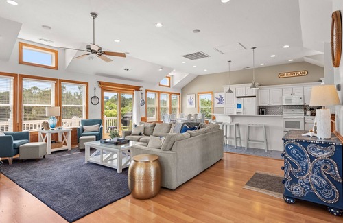 Whalehead Beach House | Tides That Bind: Oceanside, private pool, hot tub, tiki bar/cabana, pool,foosbal