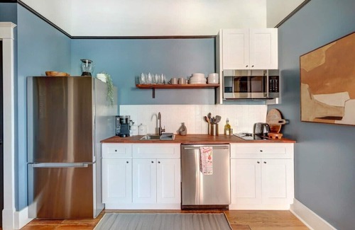 Old West Broad Neighborhood Condo | Tidewater Blue @ The Huntingdon Lofts Collection