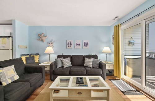 Midtown Ocean City Condo | Tiffanie by the Sea - this first floor condo is lovingly furnished. 2Br/2Ba with pool.