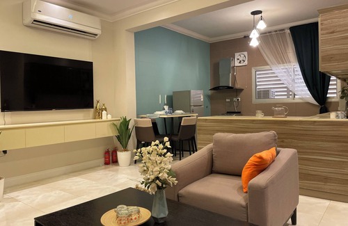Al Sulimania Apartment | Tiffany New Two-bedroom Apartment with Balcony
