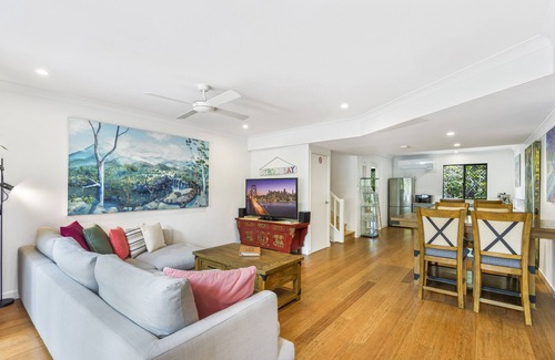Belongil Villa | TIGERLILY'S @BELONGIL BEACH BYRON BAY, 100 metres to Belongil Beach, Pool WiFi