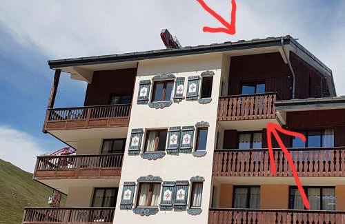 Val Claret Apartment | Tignes rond point des pistes vue panoramique au soleil