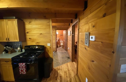 McArthur Cabin | Timber Cabin Set on 300 Private Acres 20 Miles from Hocking Hills