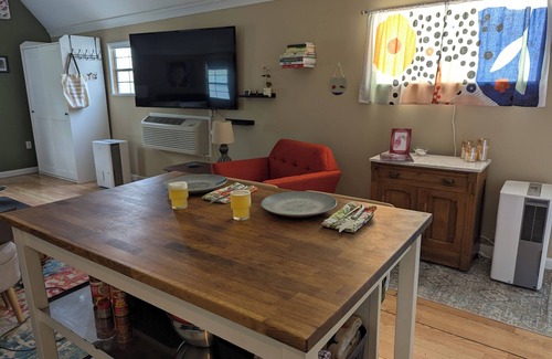 Piney Point Apartment | Tiny, Funky, and Full of Love - Welcome to the Love Shack
