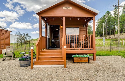 Mayhill Apartment | Tiny Home with Covered Porch in Cloudcroft Area!