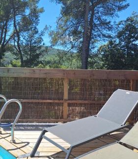 Le Thoronet House | TINY HOUSE avec piscine "La Bernadette" villa Sisyphe