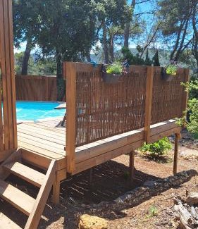 Le Thoronet House | TINY HOUSE avec piscine "La Bernadette" villa Sisyphe