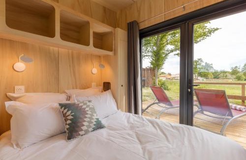 Castelviel House | Tiny House avec SPA, proche de Bordeaux et de Saint-Emilion