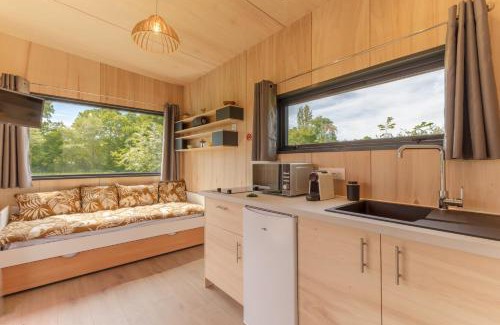 Castelviel House | Tiny House avec SPA, proche de Bordeaux et de Saint-Emilion