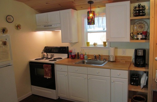 Fairview House | Tiny House, Comfy, dog friendly, 12 miles to Asheville. No cleaning or pet fees!