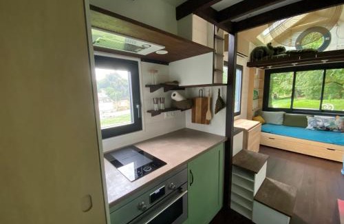 Saint-Andre-sur-Orne Ski Chalet | Tiny house des cyclamens St André sur Orne