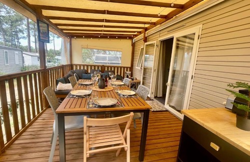 Claouey Resort | Tiny house famille nature cap ferret
