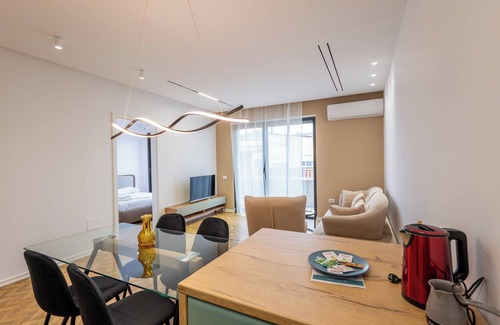 Tirana Apartment | Tirent Apartment-Modern 1-Bedroom Stay Near Liqeni i Thatë
