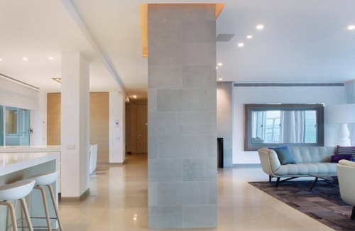 Tel Aviv Promenade Apartment | TLV water front 5 star 500 meter Garden apartment for rent