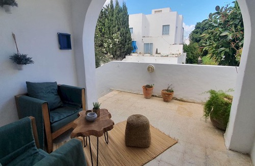 Sidi Dhrif Apartment | Charmant apt face au parc et au coeur de la Marsa
