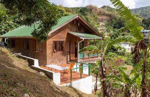 Castara Apartment | Toad Heights, Castara, Tobago stunning rainforest/ocean views 5 mins from beach.