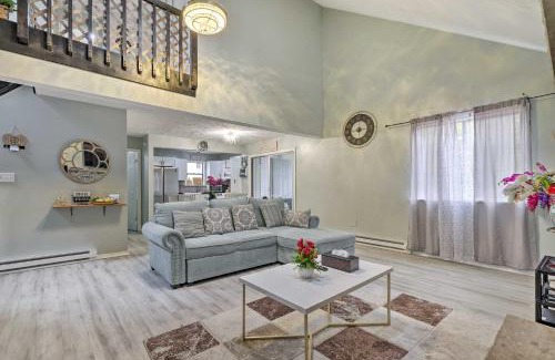 Tobyhanna House | Tobyhanna Family Home with Game Room and Fire Pit