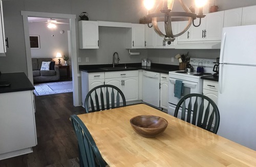Blue Ridge House | Toccoa Fish Trap Escape, with Riverfront Deck and New Hot Tub