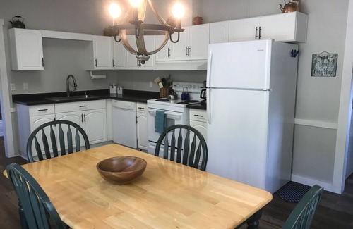 Blue Ridge House | Toccoa Fish Trap Escape, with Riverfront Deck and New Hot Tub