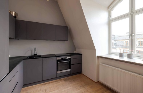 Oslo City Centre Apartment | Tollbugata Retreat l Rooftop l Smart-TV l 6 Guests