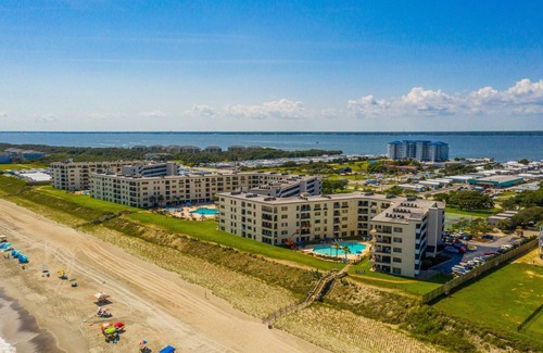 Indian Beach Condo | TONS of Amenities - Indoor/Outdoor Pools, Cafe and more!