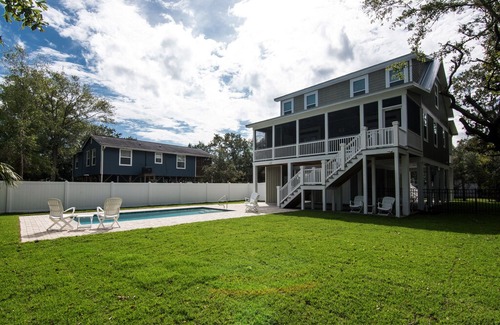 Edisto Island House | Tons of Fun - Newly Constructed Home w/ Private Pool & Easy Beach Access