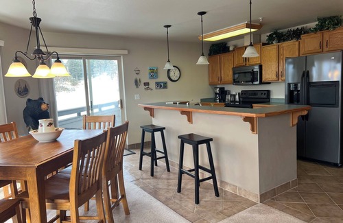 Bigfork Condo | Top Floor 2-bdrm condo located on Bigfork Bay. Walk to downtown Bigfork.