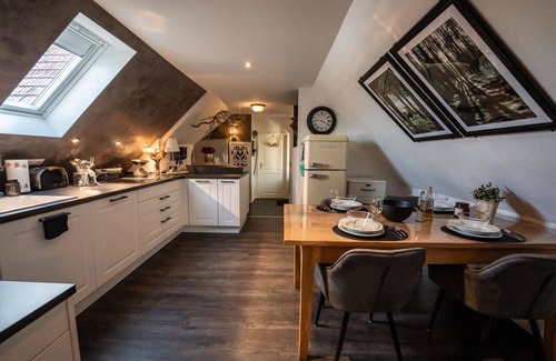 Nordhorn Apartment | Top floor apartment with large terrace