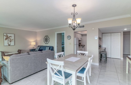 Marco Island Condo | Top Floor Condo, Steps Away From J.W. Marriott and Beach Access!