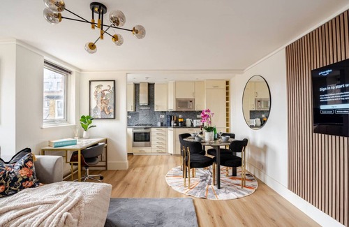 Bryanston and Dorset Square Apartment | Top Floor Marylebone Apartment with WiFi, AC