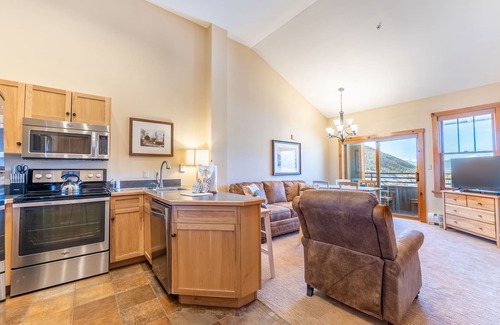 River Run Condo | Top Floor w/Mountain & Ski Slope Views, Ideal Location in River Run Village
